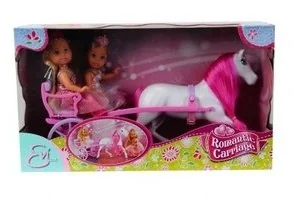 Simba EVI W Romantycznej Karecie 5736646 - Lalki dla dziewczynek - miniaturka - grafika 2