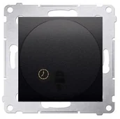 Wyłączniki światła i elektryczne - Kontakt Kontakt_Simon Łącznik z opóźnieniem wyłaczenia (moduł) 20-500 W antracyt DWC10T.01/48 - miniaturka - grafika 1