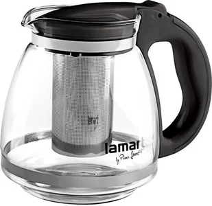 Lamart Lamart Dzbanek z zaparzaczem LT7027 czarny 1,5L LT7027 - Dzbanki i imbryki - miniaturka - grafika 5