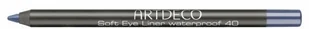 Artdeco Soft Eyeliner Waterproof Nr 40 Mercury Blue Kredka do oczu 1.2 g - Kredki do oczu - miniaturka - grafika 2