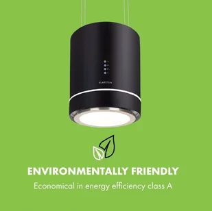 Klarstein Tron Ambience 38 Czarny (CGCH2-TronAmbience-B) - Okapy kuchenne - miniaturka - grafika 6