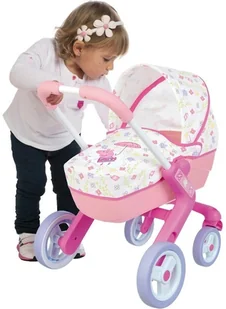 Smoby Wózek głęboki świnka Peppa 251306 - Wózki dla lalek - miniaturka - grafika 2