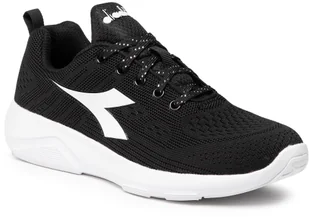 Diadora Buty X Run Light 6 W 101.176886 01 C7406 Black/White - Buty sportowe damskie - miniaturka - grafika 3