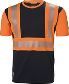 Odzież robocza - Helly Hansen T-shirty robocze Męski czarno-pomarańczowy, rozmiar M HH-79271_269-M - miniaturka - grafika 1