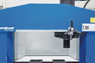 Metallkraft 322 DOSTAWA GRATIS! 32269385 Warsztatowa prasa hydrauliczna WPP 100 HBK D 1500 moc 100 T silnik 1,5kW 400V) 69385-uniw - Prasy - miniaturka - grafika 3