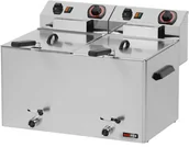 Frytownice gastronomiczne - RedFox Frytownica elektryczna 8 + 8 l | FE 77 V FE-77-V - miniaturka - grafika 1
