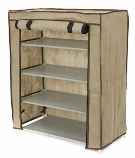 Compactor stojak na buty Oxford tekstylny 4 piętra beżowy - Szafki na buty - miniaturka - grafika 2