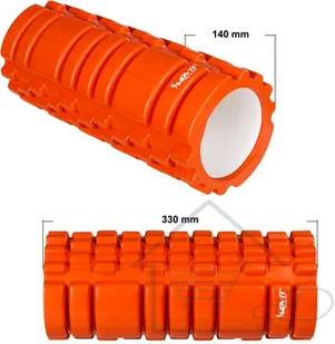 Movit Wałek do masażu 33 x 14 cm, pomarańczowy roller 20040521 - Akcesoria do masażu - miniaturka - grafika 8