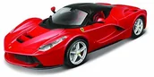 Kolekcjonerskie modele pojazdów - Maisto 39129  1: 24 zestaw budowlany LaFerrari, czarny/czerwony - miniaturka - grafika 1