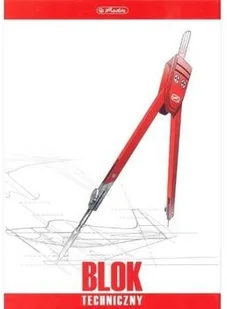 Herlitz Blok techniczny A3 10 kartek 10 sztuk - Szkolne artykuły papiernicze - miniaturka - grafika 3
