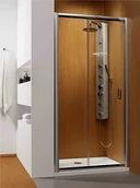 Ścianki i drzwi prysznicowe - Radaway drzwi wnękowe Premium Plus DWJ 105 L/P szkło przejrzyste wys 190 cm 33305-01-01N - miniaturka - grafika 1