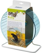 Akcesoria dla gryzoni - Nobby savic Rolly Giant duży otwór na koło jezdne ze stojakiem, średnica 27,5 cm - miniaturka - grafika 1