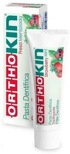 Laboratorios Kin KIN OrthoKIN Strawberry Mint - Płyn + Pasta dla osób noszących aparat ortodontyczny 50% taniej! - Higiena protez i aparatów ortodontycznych - miniaturka - grafika 3