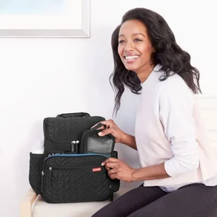 Skip Hop Plecak Forma Jet Black - Torby i organizery dla mam - miniaturka - grafika 5