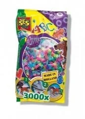 Ses Creative Koraliki do prasowanek 3000 sztuk neonowy miks - Prace ręczne dla dzieci - miniaturka - grafika 2