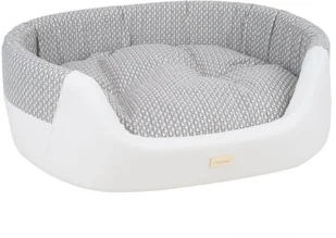 Ami Play Legowisko Elipsa Morgan białe L 50674-uniw - Legowiska dla psów - miniaturka - grafika 2