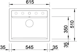 Blanco DALAGO 6 KAWOWY 515066 - Zlewozmywaki - miniaturka - grafika 3