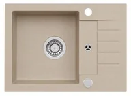 Zlewozmywaki - Alveus GENESIS by AMARO 30 beż 55 z syfonem POP-UP (9913355P) - miniaturka - grafika 1