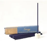 Kadzidła i dodatki - Song Of India Nie zawierające bambusa kadzidła indyjskie z ceramicznym stojakiem ENERGY 50 sztuk - miniaturka - grafika 1