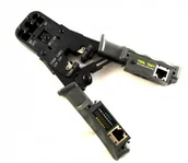 Narzędzia sieciowe - Zaciskarka złączy RJ-45/RJ-11/RJ-12 z testerem HT-022 - miniaturka - grafika 1