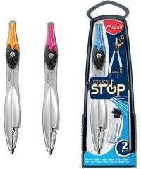 Maped Cyrkiel metalowy Study Stop 195110 - Przybory szkolne - miniaturka - grafika 2