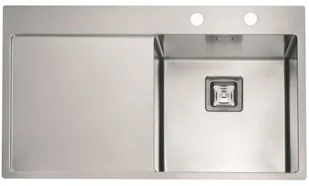 Alveus STYLUX 50-FS stal SATYNA 1084294 - Zlewozmywaki - miniaturka - grafika 4