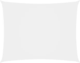 vidaXL Prostokątny żagiel ogrodowy, tkanina Oxford, 2,5x4 m, biały 135262 - Parasole ogrodowe - miniaturka - grafika 2