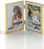 Ramki na zdjęcia - Icar Ramka metalowa 65 (galeria na 2 zdjęcia 10x15 cm) - miniaturka - grafika 1