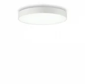 Lampy sufitowe - Ideal Lux Plafon Halo PL1 D45 3000K 223209 nowoczesna oprawa sufitowa w kolorze białym 223209 - miniaturka - grafika 1