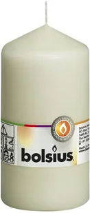 Bolsius Sfeerpunt Świece pieńkowe, 8 szt., 130 x 68 mm, kość słoniowa 103615300105 - Świece - miniaturka - grafika 2
