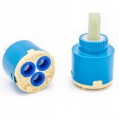 Akcesoria do armatury i ceramiki - Głowica Ceramiczna 35mm Niska do baterii / kranu - miniaturka - grafika 1