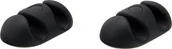 Maskownice do kabli - BlueLounge Uchwyty na kable Cable Drop XL podwójne 2 szt. BLUCDXL2-BL - miniaturka - grafika 1