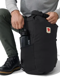 Fjallraven Plecak miejski Ulvo Rolltop 30 - black 23312-550 - Plecaki - miniaturka - grafika 9