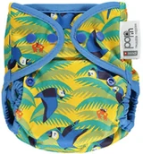 Pieluchy - Close Pop-in pieluszka wielorazowa AIO Z NAPAMI, Parrot - miniaturka - grafika 1