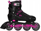 Rolki - 4s Rolki łyżworolki Regulowane abec7 Carbon- 34-37 - miniaturka - grafika 1