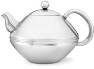 Dzbanki i imbryki - Bredemeijer Minuet Ceylon czajniczek do zaparzania herbaty ze stali o podwójnych, izolowanych ściankach, polerowany, poj. 1,4 litra,łukowaty kształt dzióbka 5606 BS - miniaturka - grafika 1