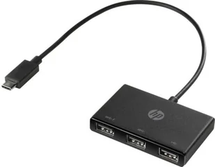 HP HP Inc USB-C to 3 USB-A Hub Z6A00AA Z6A00AA - Kontrolery - miniaturka - grafika 4