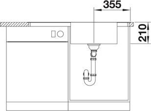 Blanco ANDANO XL 6 S-IF 522999 - Zlewozmywaki - miniaturka - grafika 5