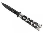 Noże - Joker Nóż składany motylek Abanico Puno JKR 349 (9917) - miniaturka - grafika 1