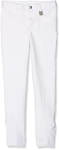 HKM 9060 bryczesy dziecięce Easy, bryczesy do jazdy konnej z silikonowym obszyciem kolan, dziewczęce 116-176 9060-5600-0487 - Bryczesy - miniaturka - grafika 2
