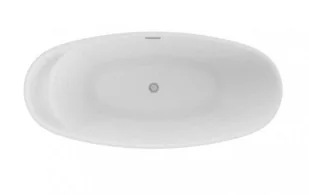 Polimat Kivi Wanna wolnostojąca 165x75 cm grafit 00476 - Wanny - miniaturka - grafika 3