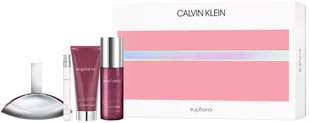Calvin Klein Euphoria EDP 100 ml + EDP 10 ml + balsam 100 ml + mgiełka do ciała 150 ml - Zestawy perfum damskich - miniaturka - grafika 2