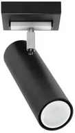 Lampy ścienne - Sollux Lighting Lampa Plafon DIREZIONE 1 Czarny (SL.0499) - miniaturka - grafika 1