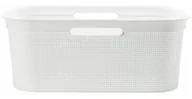 Kosze na bieliznę - Kosz do magla BIAŁY 41L BRISEN - miniaturka - grafika 1