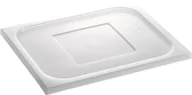 Pojemniki i kosze gastronomiczne - APS Pokrywa prostokątna z polipropylenu do pojemnika GN 1/2, biała | 82113 82113 - miniaturka - grafika 1