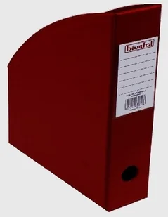 Biurfol Pojemnik na czasopisma 10 cm bordowy - Przybory szkolne - miniaturka - grafika 2