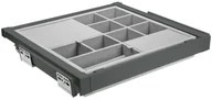 Meble modułowe i akcesoria - GTV Szuflada z organizatorem 60 cm antracyt Elite - miniaturka - grafika 1