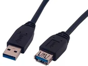 Kable USB - MCL USB 3.0 Typ A męski/żeński, 5 m przedłużacza (MC923AMF-5 m/N) MC923AMF-5M/N - miniaturka - grafika 1