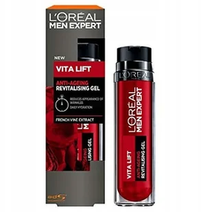 L´Oréal Paris L´Oréal Paris Men Expert Vita Lift Anti-Ageing żel do twarzy 50 ml dla mężczyzn - Żele do mycia twarzy - miniaturka - grafika 3