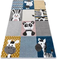 Dywany dla dzieci - Dywany Łuszczów Petit 160x220 Zwierzątka #GR2996 - miniaturka - grafika 1